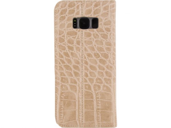 Mobilize Premium Gelly Book Case Samsung Galaxy S8+ Alligator Peanut Brown