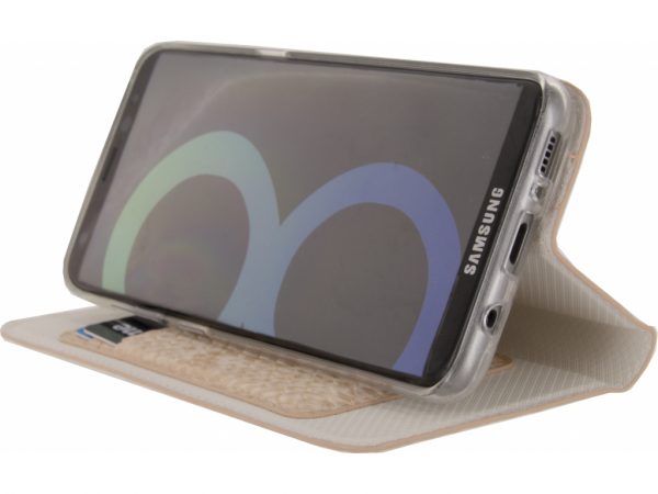 Mobilize Special Premium Gelly Book Case Samsung Galaxy S8 Snake Light Peach