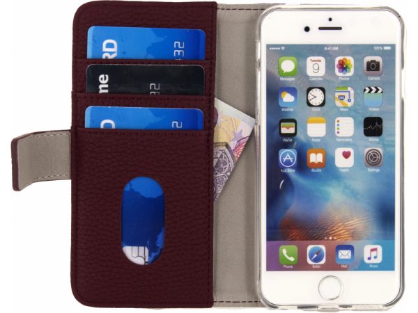 Mobilize Elite Gelly Wallet Book Case Apple iPhone 6/6S Burgundy