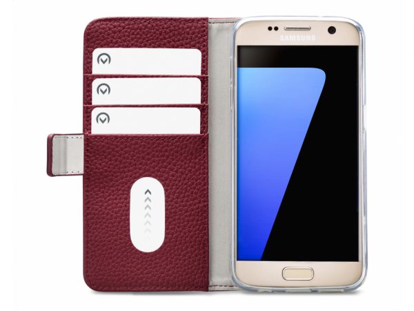Mobilize Elite Gelly Wallet Book Case Samsung Galaxy S7 Burgundy