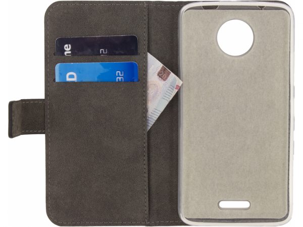 Mobilize Classic Gelly Wallet Book Case Motorola Moto C Black