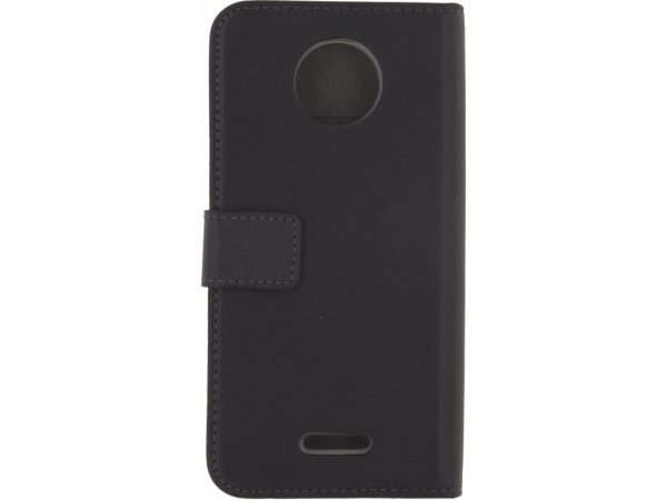 Mobilize Classic Gelly Wallet Book Case Motorola Moto C Plus Black