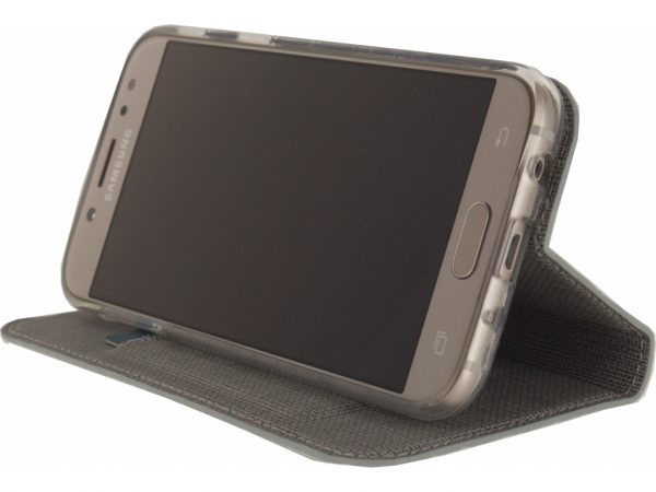 Mobilize Premium Gelly Book Case Samsung Galaxy J3 2017 Alligator Mystic Blue