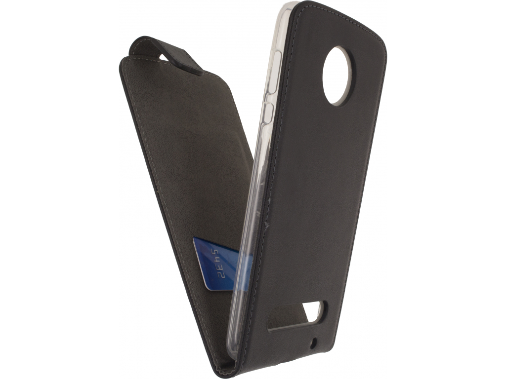 Mobilize Classic Gelly Flip Case Motorola Moto Z2 Force Black