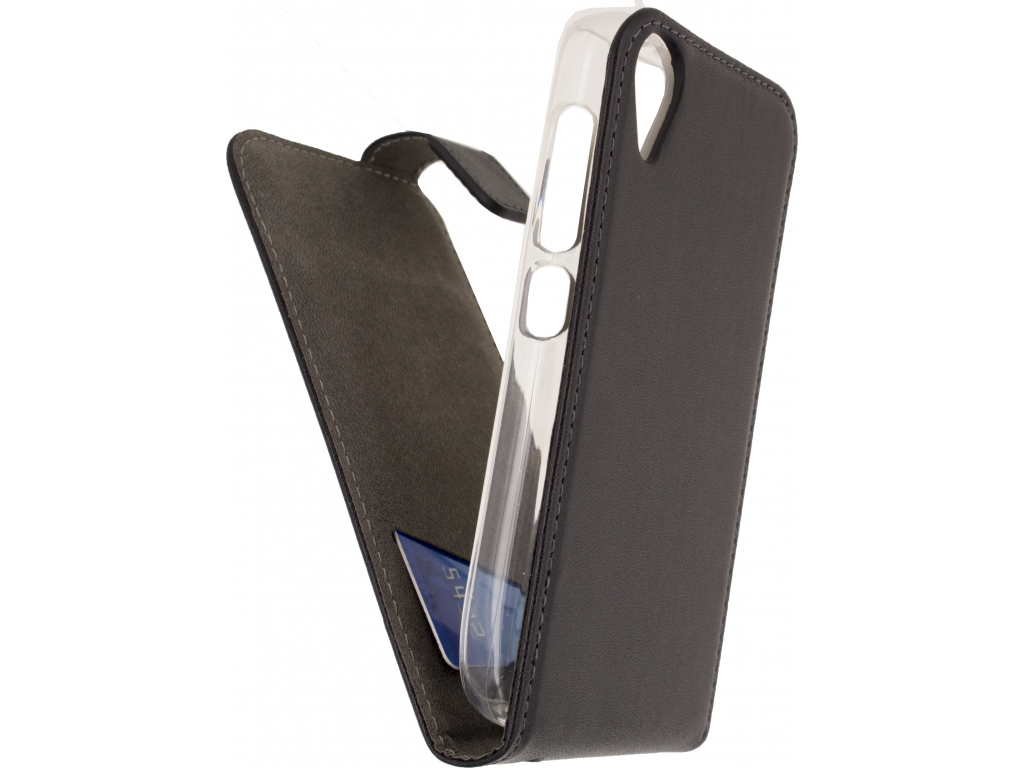 Mobilize Classic Gelly Flip Case Wiko Sunny 2 Black