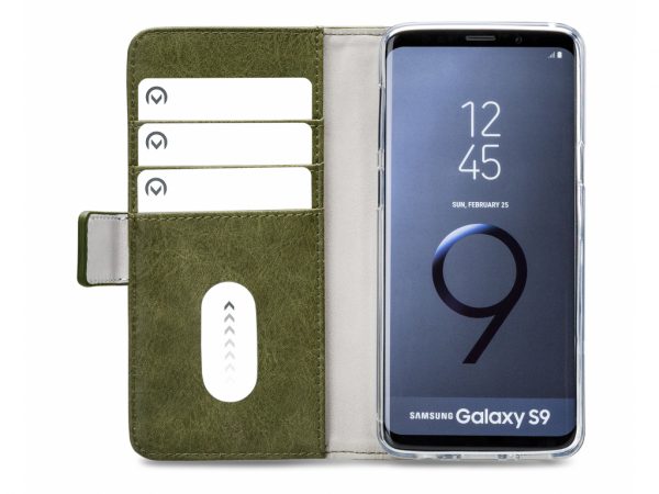 Mobilize Elite Gelly Wallet Book Case Samsung Galaxy S9 Green