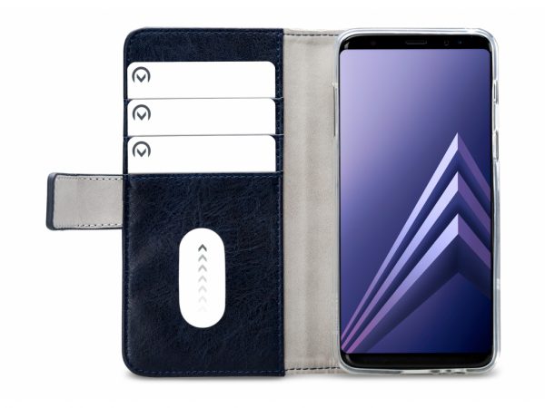 Mobilize Elite Gelly Wallet Book Case Samsung Galaxy A8 2018 Blue