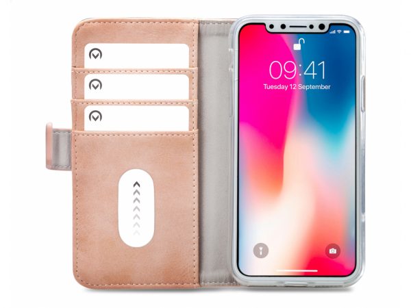 Mobilize Elite Gelly Wallet Book Case Apple iPhone X/Xs Soft Pink