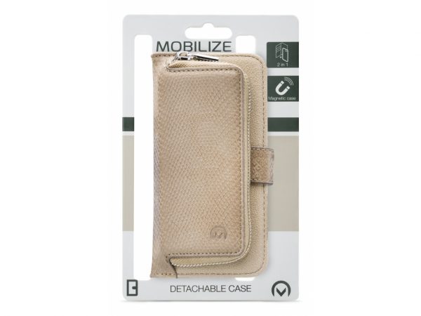 Mobilize 2in1 Gelly Zipper Case Samsung Galaxy J6 2018 Latte