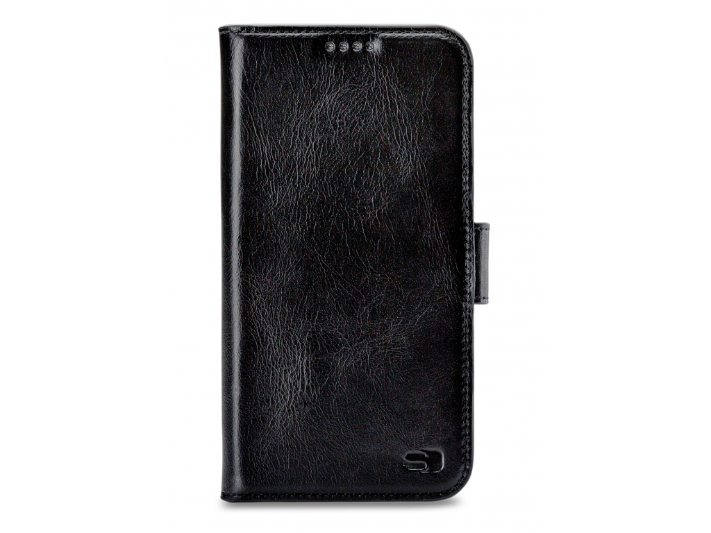 Senza Pure Leather Wallet Apple iPhone XR Deep Black