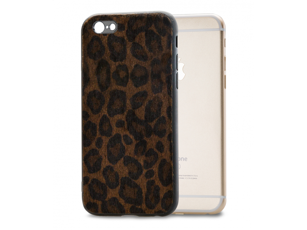 Mobilize Gelly Case Apple iPhone 6/6S Dark Brown Leopard