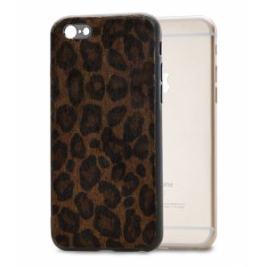 Mobilize Gelly Case Apple iPhone 6/6S Plus Dark Brown Leopard