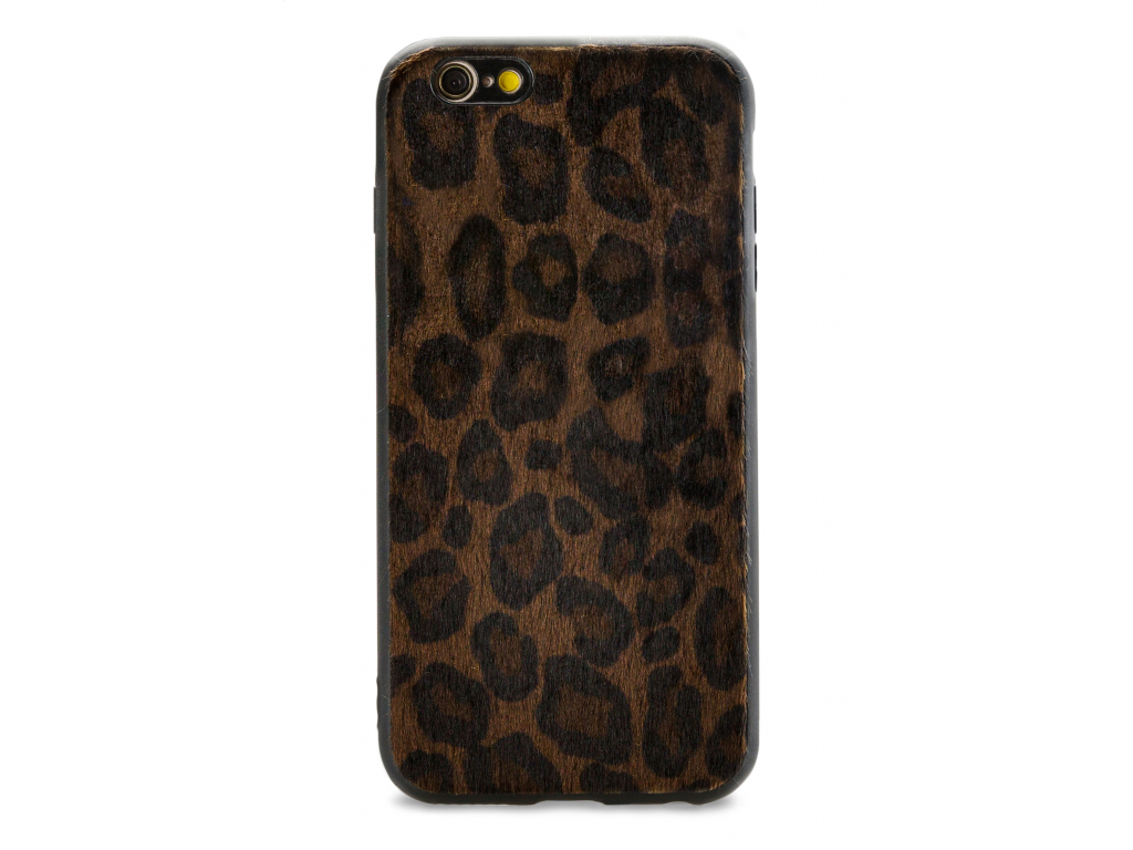 Mobilize Gelly Case Apple iPhone 6/6S Plus Dark Brown Leopard