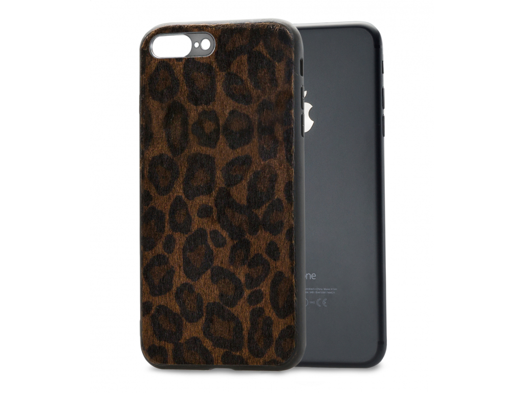 Mobilize Gelly Case Apple iPhone 7/8 Plus Dark Brown Leopard