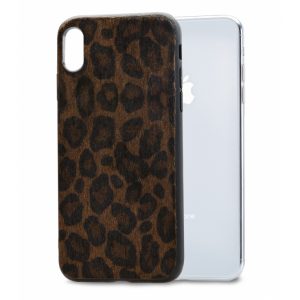 Mobilize Gelly Case Apple iPhone X/Xs Dark Brown Leopard