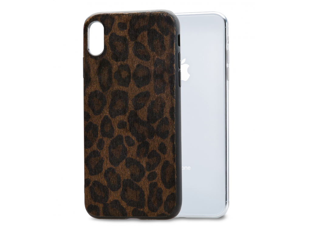 Mobilize Gelly Case Apple iPhone X/Xs Dark Brown Leopard