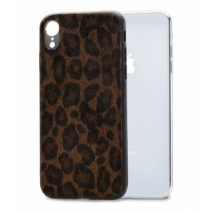 Mobilize Gelly Case Apple iPhone XR Dark Brown Leopard