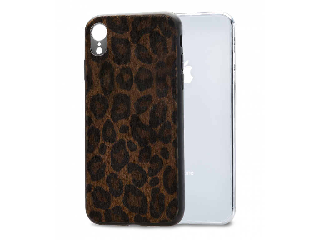 Mobilize Gelly Case Apple iPhone XR Dark Brown Leopard