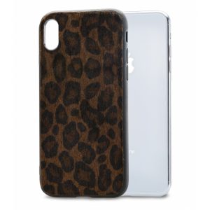 Mobilize Gelly Case Apple iPhone Xs Max Dark Brown Leopard