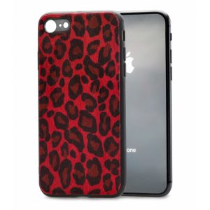 Mobilize Gelly Case Apple iPhone 7/8/SE (2020) Red Leopard