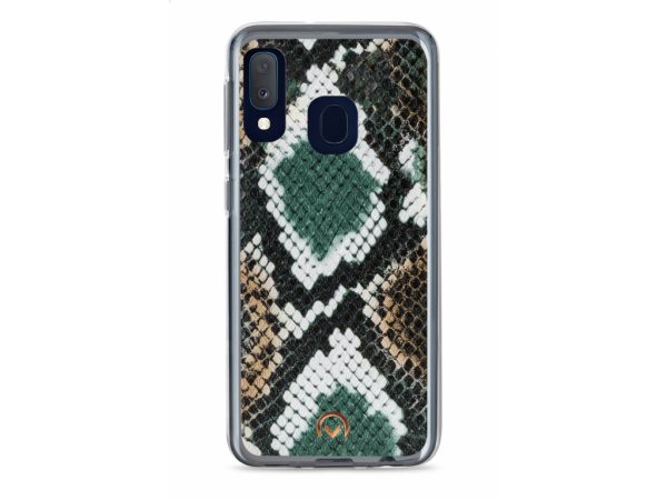 Mobilize 2in1 Gelly Velvet Clutch for Samsung Galaxy A20e Green Snake