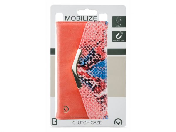 Mobilize 2in1 Gelly Velvet Clutch for Samsung Galaxy A30s/A50 Coral Snake