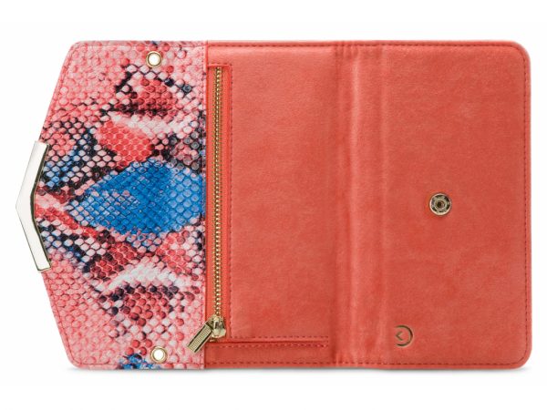 Mobilize 2in1 Gelly Velvet Clutch for Samsung Galaxy A40 Coral Snake