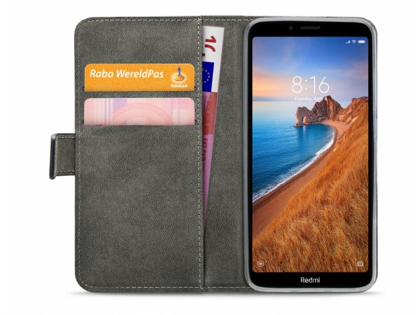 Mobilize Classic Gelly Wallet Book Case Xiaomi Redmi 7A Black