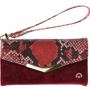 Mobilize 2in1 Gelly Velvet Clutch for Samsung Galaxy A40 Red Snake