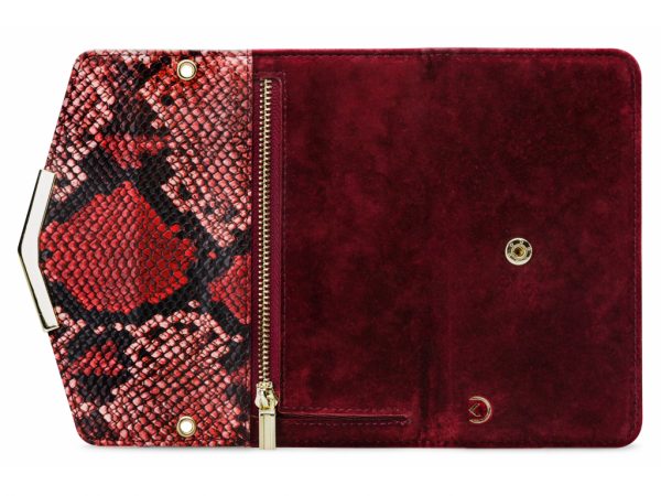 Mobilize 2in1 Gelly Velvet Clutch for Apple iPhone 11 Pro Red Snake