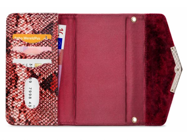 Mobilize 2in1 Gelly Velvet Clutch for Samsung Galaxy A71 Red Snake