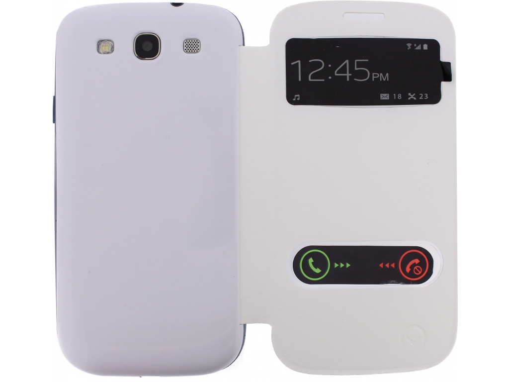 Mobilize S-View Cover Samsung Galaxy SIII I9300 White