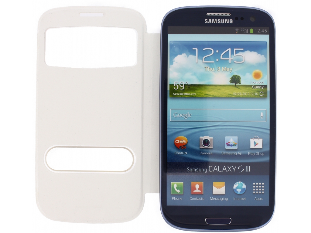Mobilize S-View Cover Samsung Galaxy SIII I9300 White