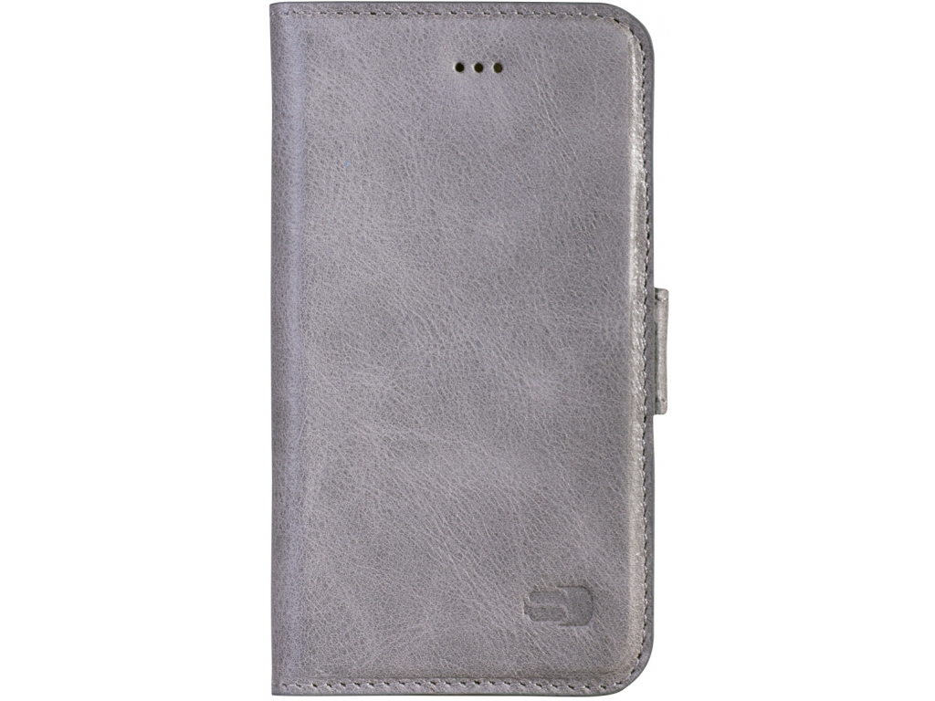 Senza Pure Leather Wallet Apple iPhone 5/5S/SE Stormy Grey