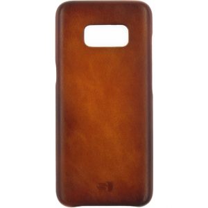 Senza Desire Leather Cover Samsung Galaxy S8+ Burned Cognac