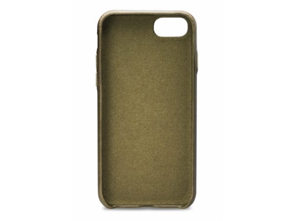 Senza Desire Leather Cover Apple iPhone 6/6S/7/8/SE (2020) Burned Olive
