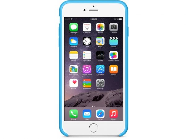 MGRH2ZM/A Apple Silicone Case iPhone 6 Plus Blue