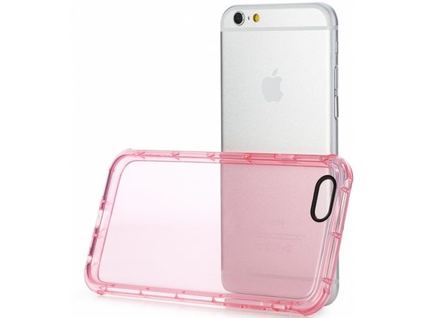 Rock Fence TPU Case Apple iPhone 6/6S Transparent Pink