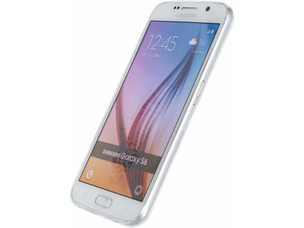 Xccess TPU/PC Case Samsung Galaxy S6 Transparent/Floral Pink