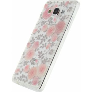 Xccess TPU/PC Case Samsung Galaxy A7 Transparent/Floral Rose