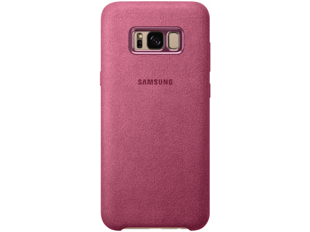 EF-XG955APEGWW Samsung Alcantara Cover Galaxy S8+ Pink