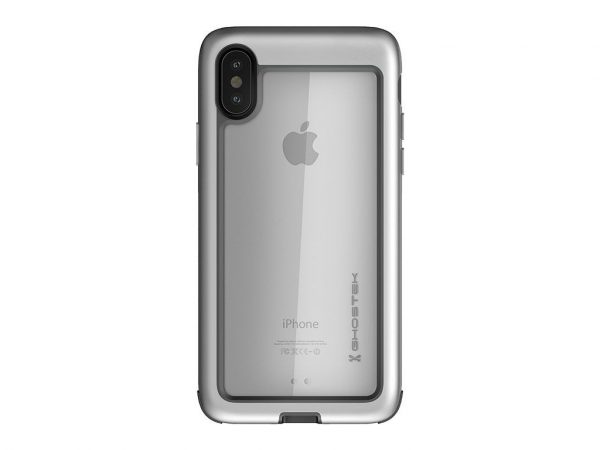 Ghostek Atomic Slim Rugged Heavy Duty Case Apple iPhone X Silver