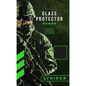 Striker Full Glue Ballistic Glass Screen Protector for Apple iPhone 7/8/SE (2020) Black