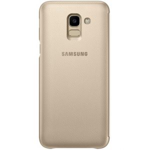 EF-WJ600CFEGWW Samsung Flip Wallet Galaxy J6 2018 Gold