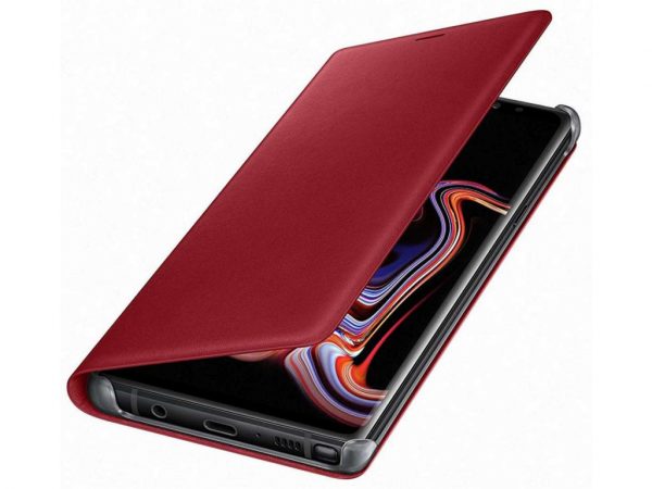EF-WN960LREGWW Samsung Leather Wallet Cover Galaxy Note9 Red