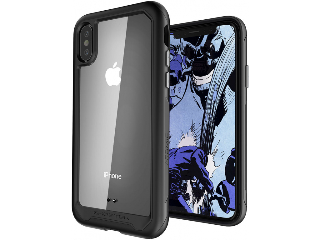 Ghostek Atomic Slim 2 Rugged Heavy Duty Case Apple iPhone X/Xs Black