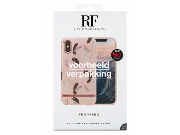 Richmond & Finch Freedom Series Apple iPhone XR Black Marble/Silver