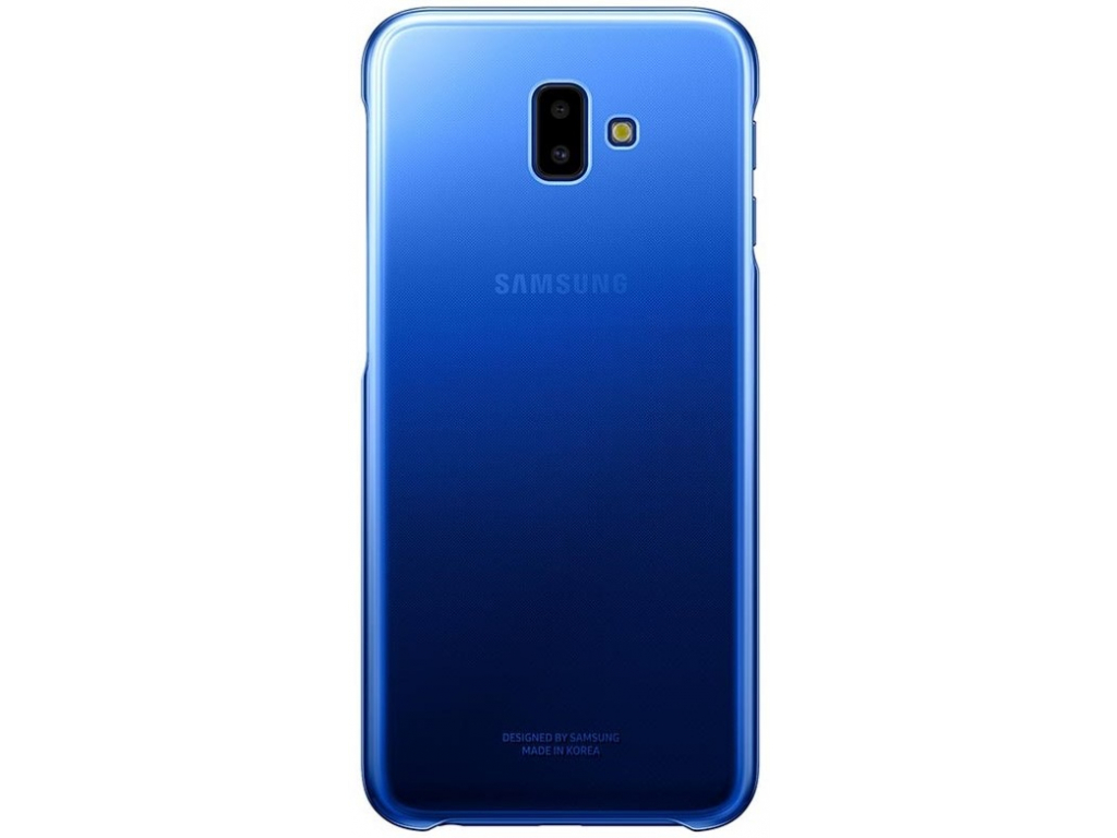 EF-AJ610CLEGWW Samsung Gradation Cover Galaxy J6+ Blue