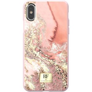 Richmond & Finch RF Series TPU Case Apple iPhone X Pink Marble/Gold