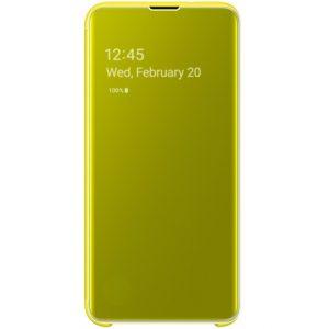 EF-ZG970CYEGWW Samsung Clear View Cover Galaxy S10e Yellow